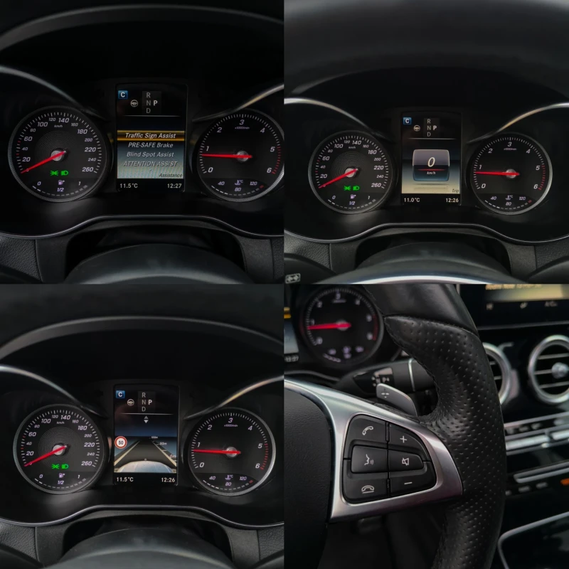 Mercedes-Benz GLC 220 AMG PAKET ГЕРМАНИЯ 9G ПАНОРАМА HEAD UP, снимка 12 - Автомобили и джипове - 52867927