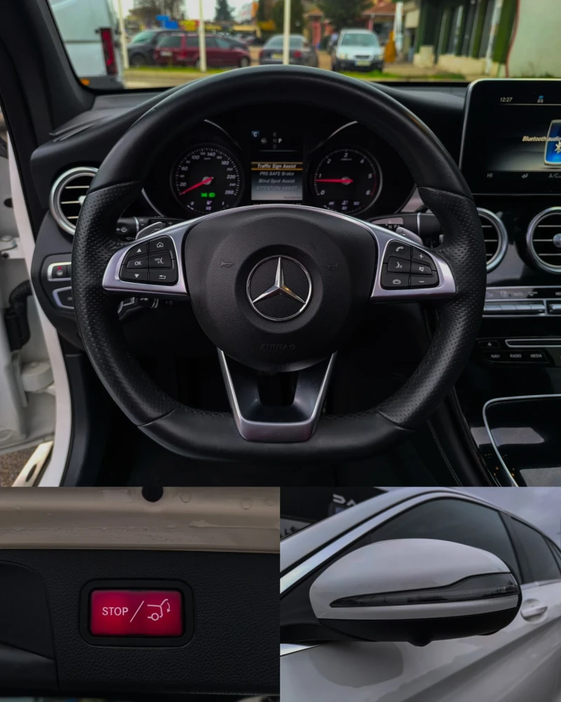 Mercedes-Benz GLC 220 AMG PAKET ГЕРМАНИЯ 9G ПАНОРАМА HEAD UP, снимка 14 - Автомобили и джипове - 52867927
