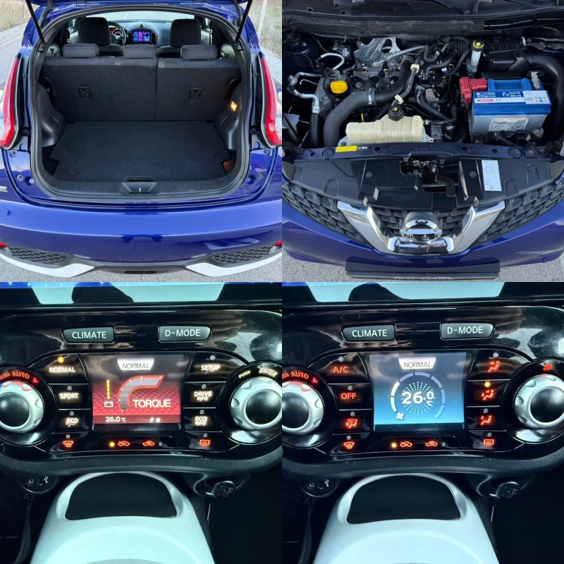 Nissan Juke 1.2 TURBO/ TEKNA / LED / NAVI / CAMERA / PANORAMA , снимка 16 - Автомобили и джипове - 52929906