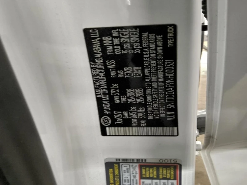 Hyundai Santa Cruz * SEL PREMIUM * CARFAX * , снимка 12 - Автомобили и джипове - 53020192