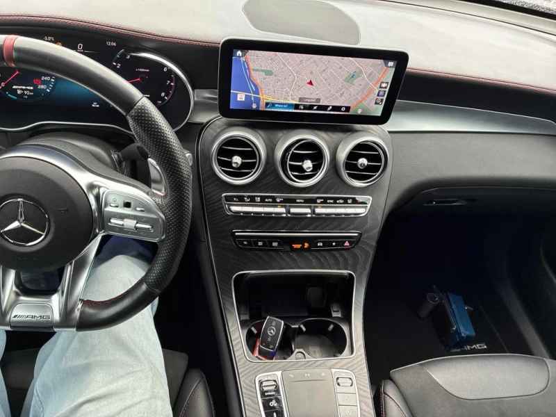 Mercedes-Benz GLC 43 AMG /360 / ПАНОРАМА / ПАМЕТИ / ПОДГРЕВИ / CARFAX, снимка 10 - Автомобили и джипове - 53341269