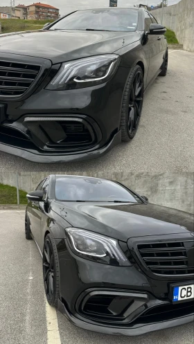 Mercedes-Benz S 350 LONG/BRABUS/ACTIVE SOUND/BURM/3хTV/CARBON PACK , снимка 9