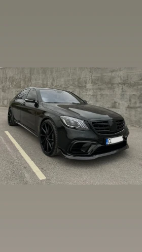 Mercedes-Benz S 350 LONG/BRABUS/ACTIVE SOUND/BURM/3хTV/CARBON PACK , снимка 3