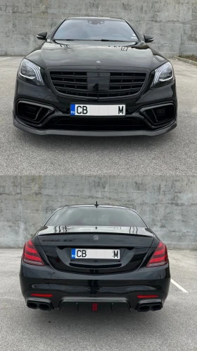 Mercedes-Benz S 350 LONG/BRABUS/ACTIVE SOUND/BURM/3хTV/CARBON PACK , снимка 8