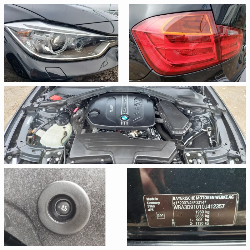 BMW 316     2.0d Euro-5 , снимка 15 - Автомобили и джипове - 48234599