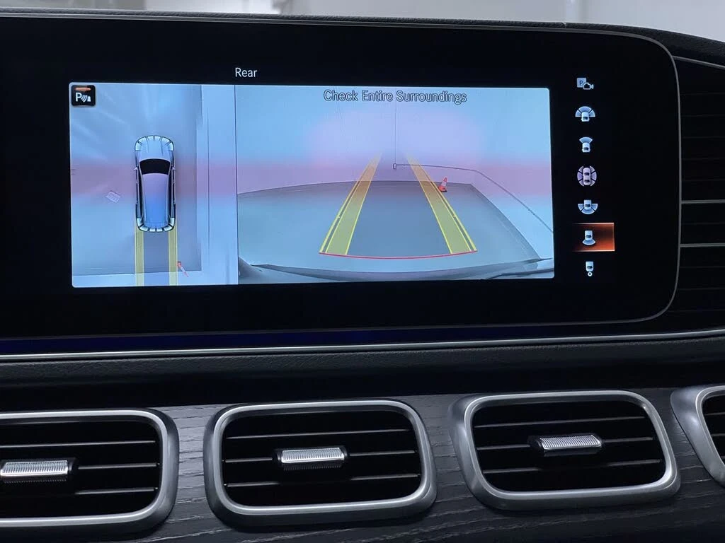 Mercedes-Benz GLS 450 4MATIC * NAVI * LED * CAMERA * BURMESTER * ПОДГРЕВ, снимка 14 - Автомобили и джипове - 53808673