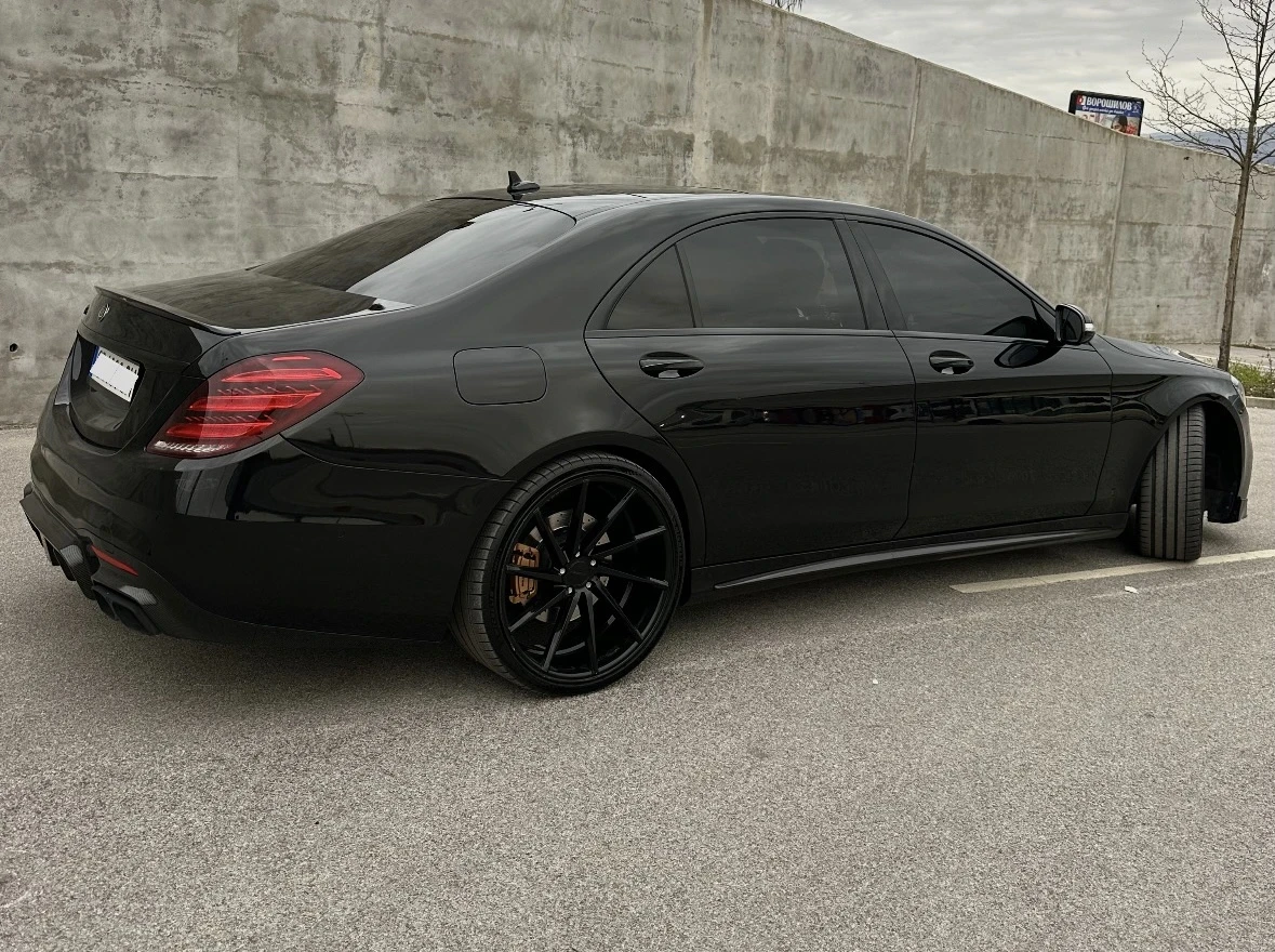 Mercedes-Benz S 350 LONG/BRABUS/ACTIVE SOUND/BURM/3хTV/CARBON PACK , снимка 5 - Автомобили и джипове - 54488257