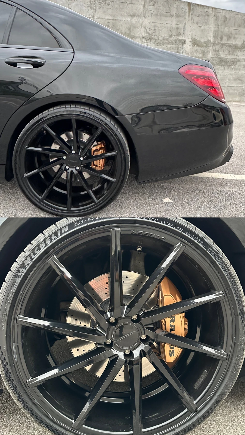 Mercedes-Benz S 350 LONG/BRABUS/ACTIVE SOUND/BURM/3хTV/CARBON PACK , снимка 11 - Автомобили и джипове - 54488257