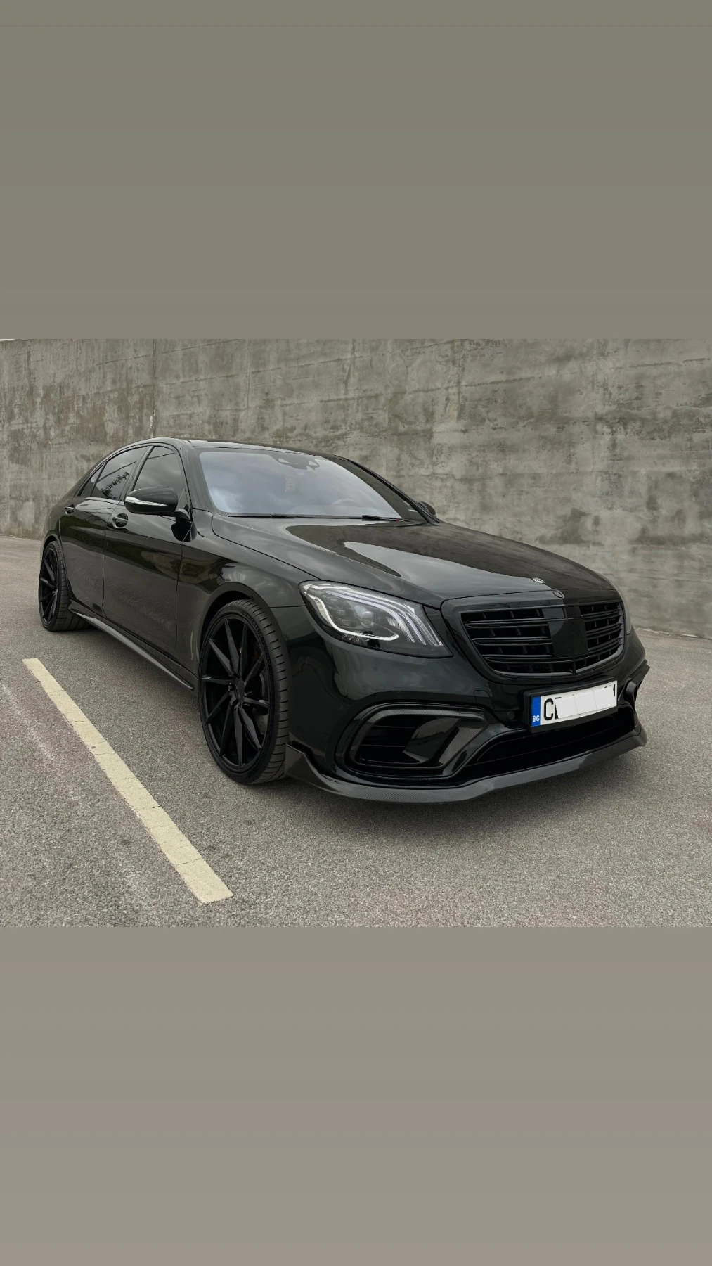 Mercedes-Benz S 350 LONG/BRABUS/ACTIVE SOUND/BURM/3хTV/CARBON PACK , снимка 3 - Автомобили и джипове - 54488257