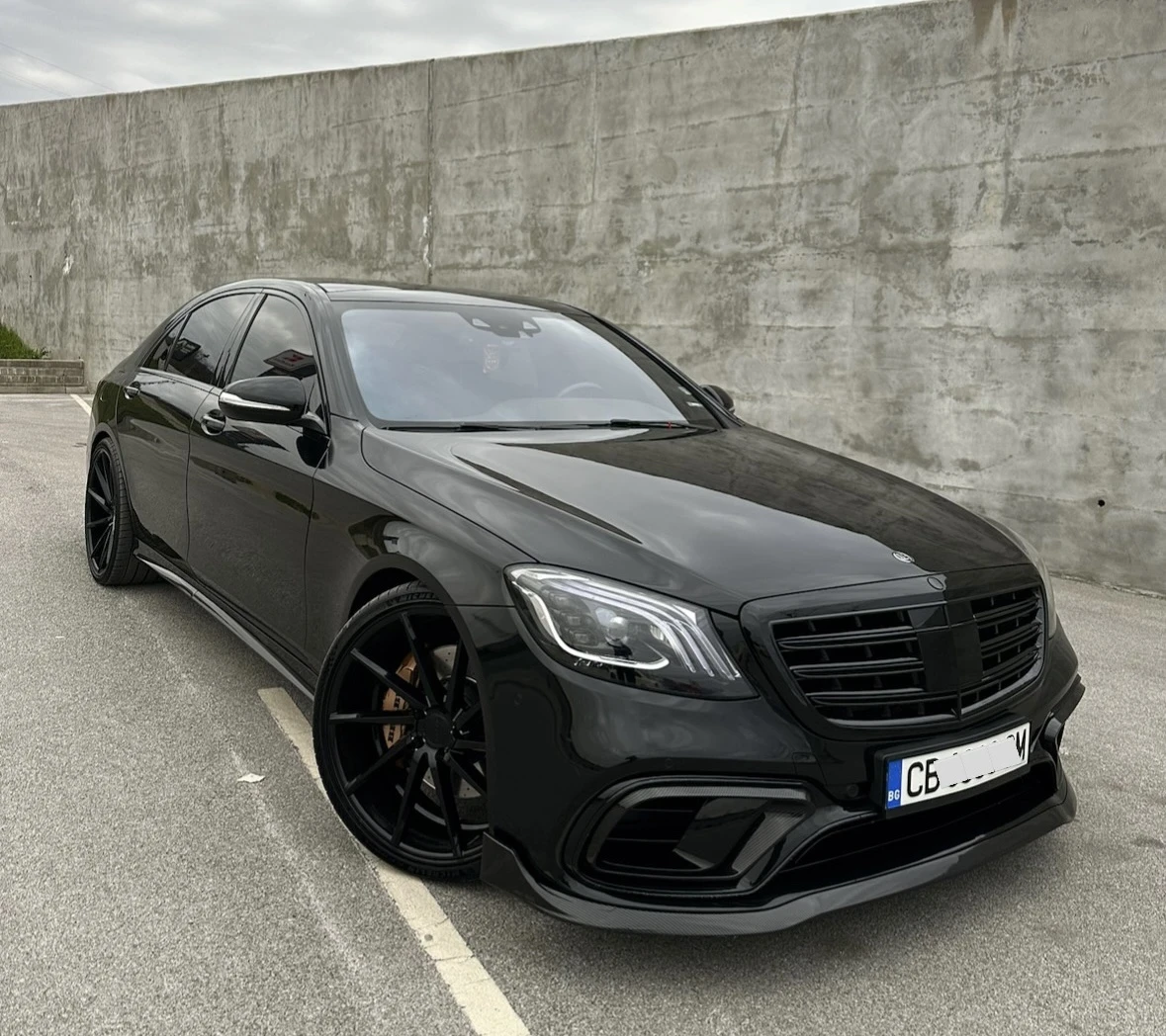Mercedes-Benz S 350 LONG/BRABUS/ACTIVE SOUND/BURM/3хTV/CARBON PACK , снимка 2 - Автомобили и джипове - 54488257