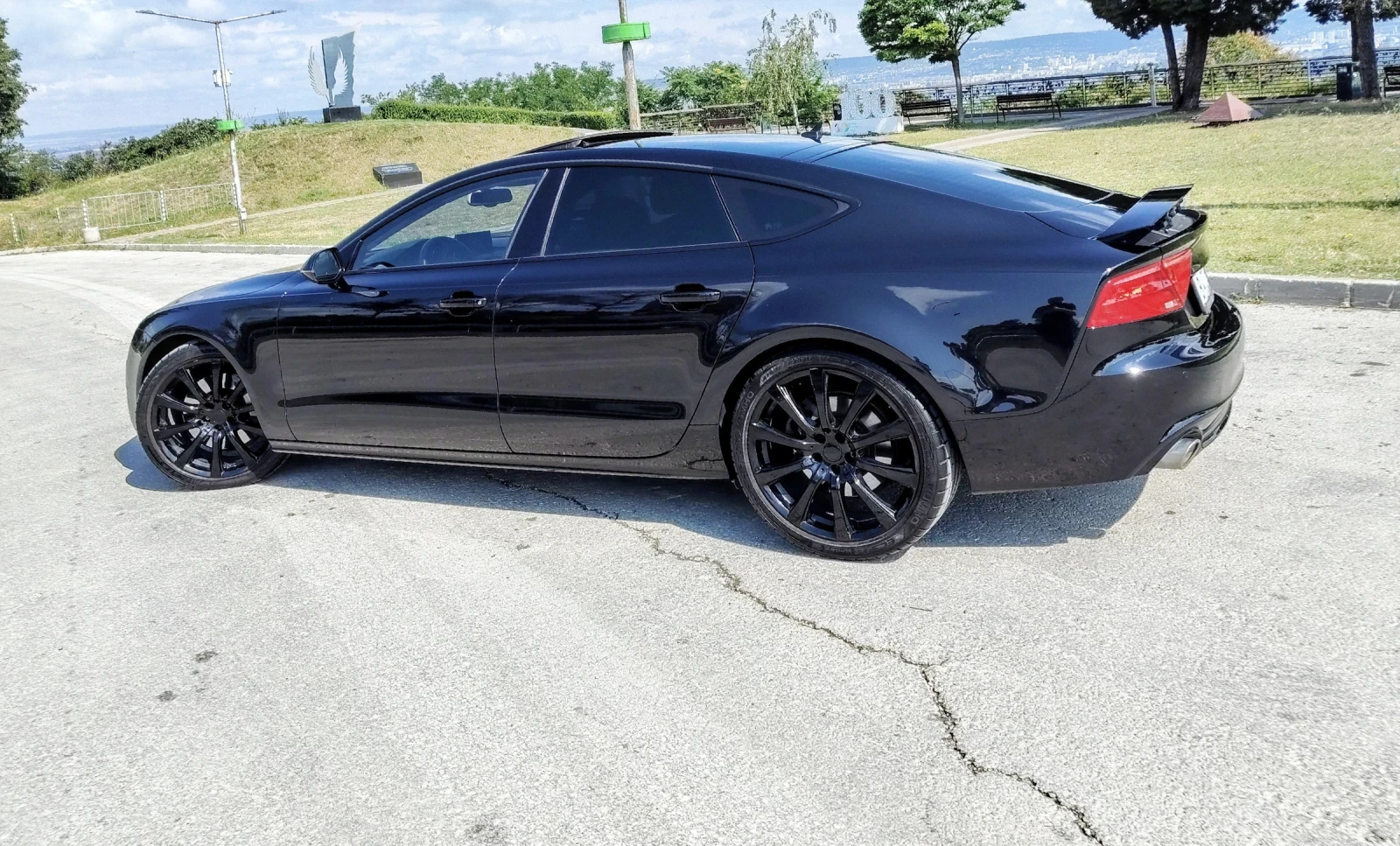 Audi A7 3.0biTDI/313/8ZF/ОБДУХ/ACTIVE SOUND, снимка 4 - Автомобили и джипове - 55262061