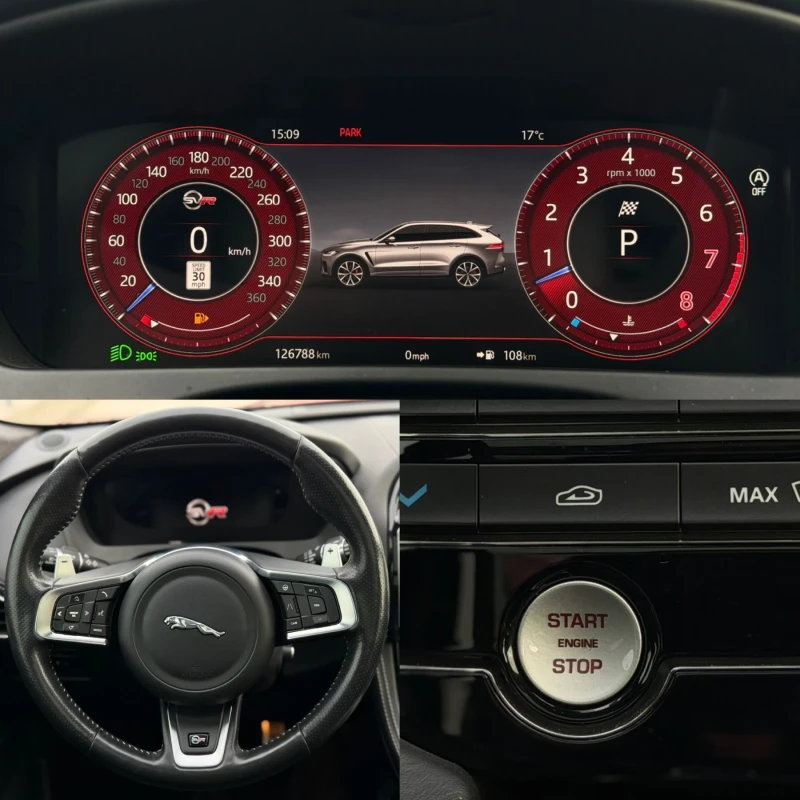 Jaguar F-PACE SVR, снимка 10 - Автомобили и джипове - 52727234