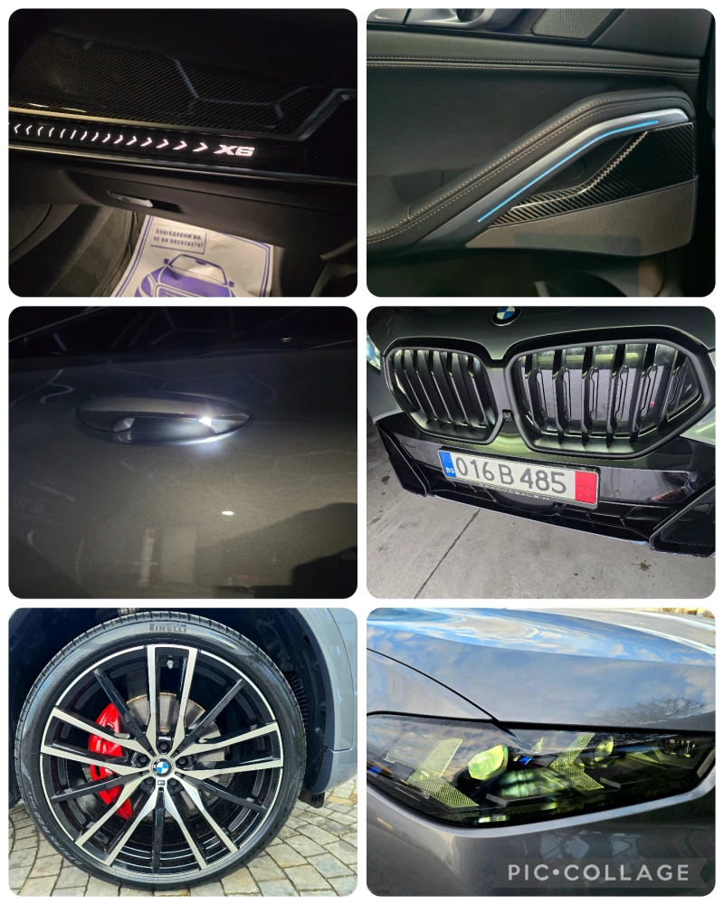 BMW X6 ГАРАНЦИЯ!!!3.0D* M-SPORT* FACELIF* PANO* SHADOW* , снимка 16 - Автомобили и джипове - 53399022