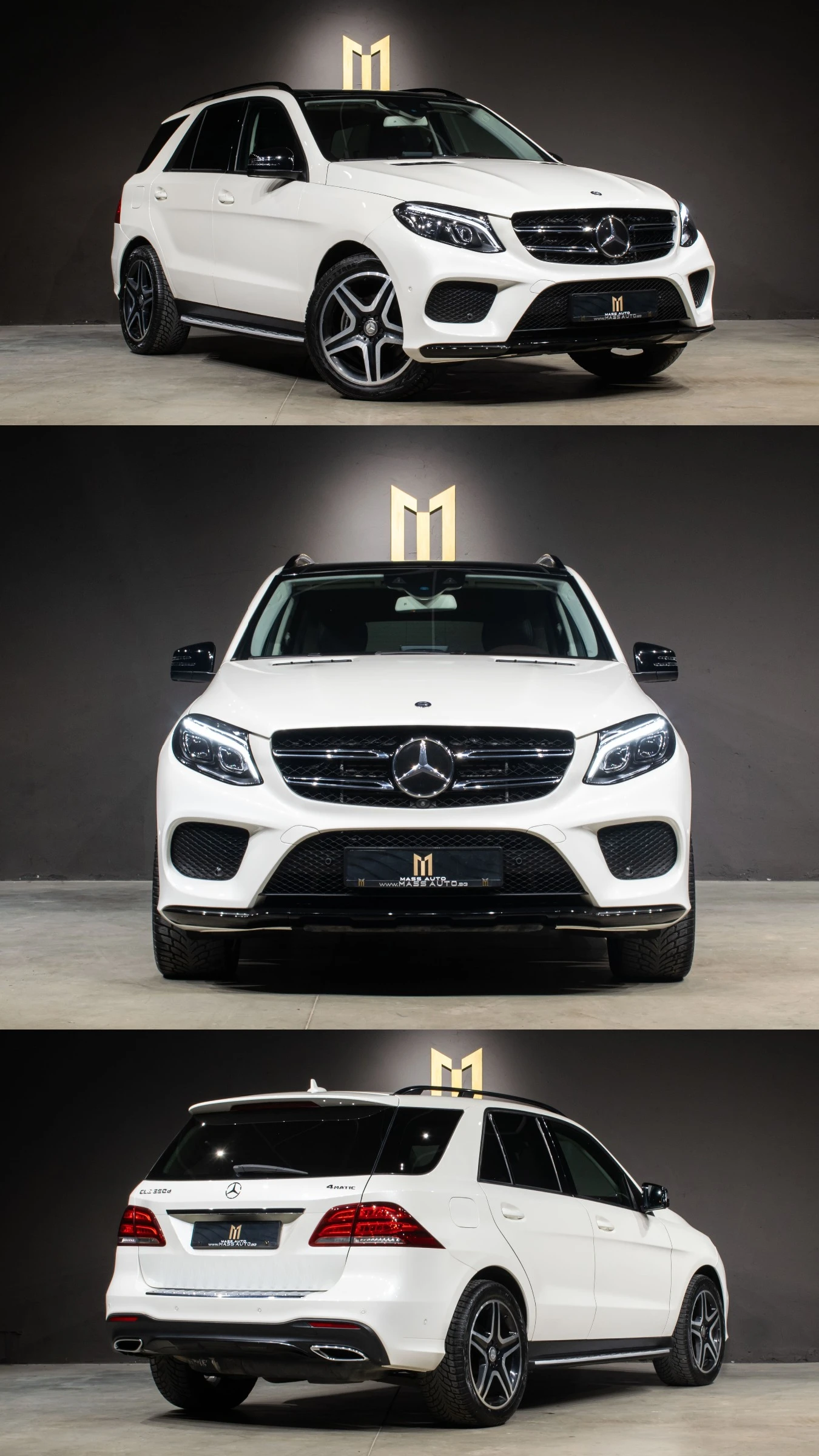 Mercedes-Benz GLE 350 d/AMG/Airmatic/ПълнаСервизна История, снимка 2 - Автомобили и джипове - 55727491