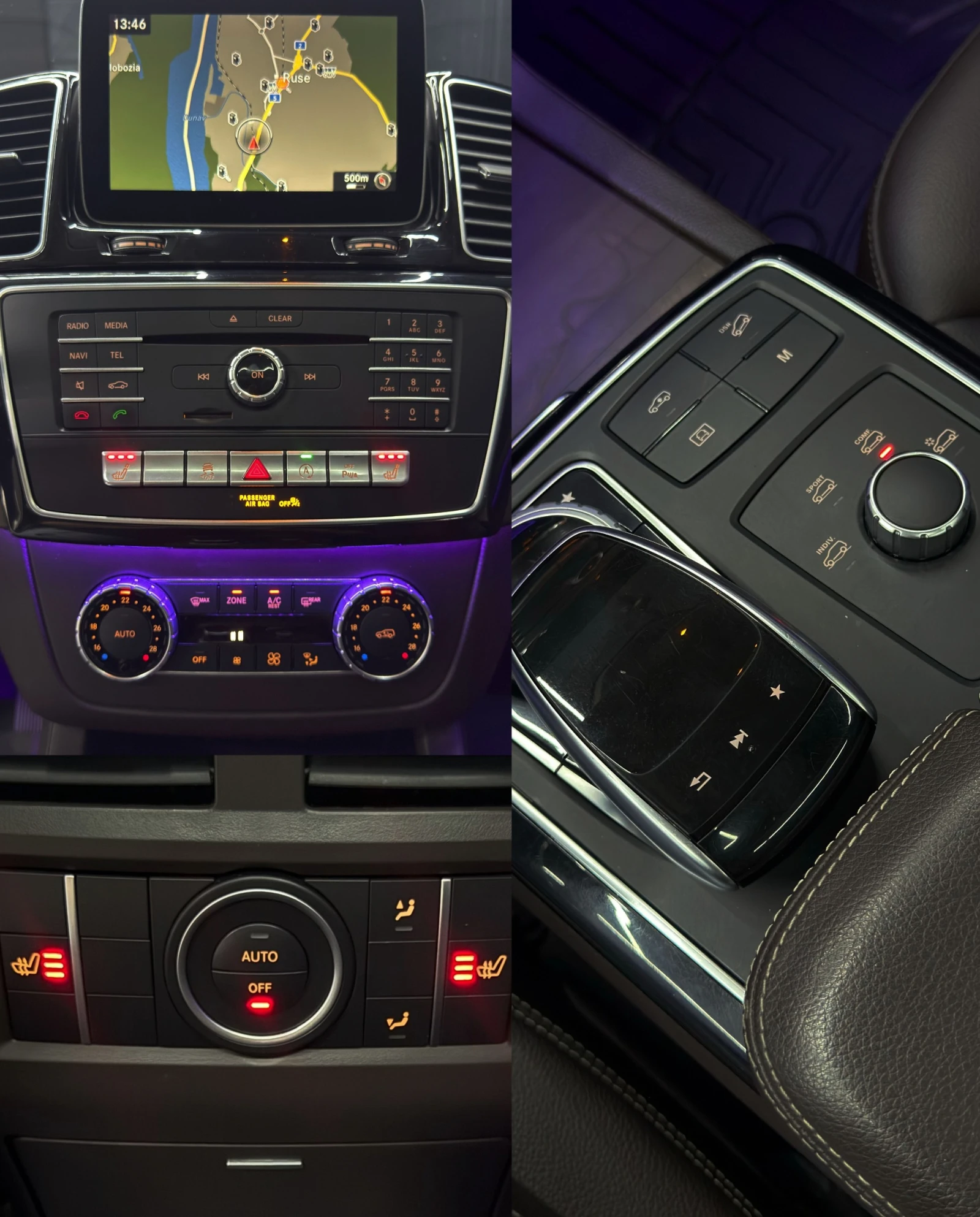 Mercedes-Benz GLE 350 d/AMG/Airmatic/ПълнаСервизна История, снимка 11 - Автомобили и джипове - 55727491