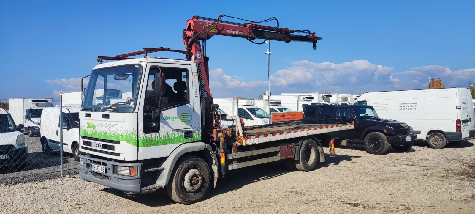 Iveco 130 Бордови Кран - изображение 2