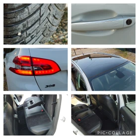 Peugeot 308 ПРОМО ЦЕНА* 1, 6HDi-120kс* 2015г* АВТОМАТИК* LED* , снимка 17