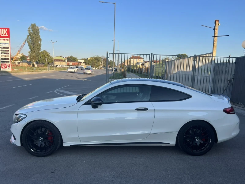 Mercedes-Benz C 43 AMG COUPE NIGHTEDITION V6 3.0 BITURBO 367hp4MATIK E6, снимка 8 - Автомобили и джипове - 47289396