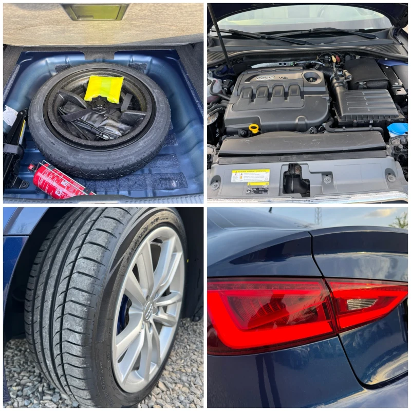 Audi A3 2.0 TDI 150 кс Седан ЕВРО 6 Ful led vision, снимка 16 - Автомобили и джипове - 49935524