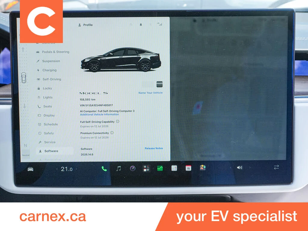 Tesla Model S AWD SPECIAL/PANO/360CAM#УНИКАТ# !FULL!, снимка 11 - Автомобили и джипове - 55121600