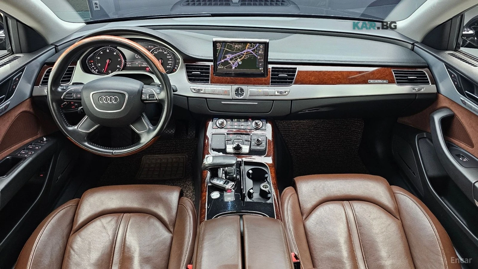 Audi A8 3.0 TFSI QUATTRO* КОЖА* ОБДУХВ* ПАНО* МОНИТОРИ, снимка 6 - Автомобили и джипове - 55253266