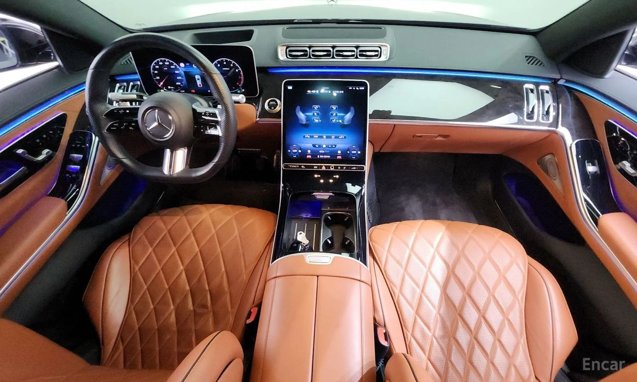 Mercedes-Benz S 500 L AMG LINE* FULL* МАСАЖ* 360* ХЕДЪП* BURMESTER* TV, снимка 8 - Автомобили и джипове - 55352657