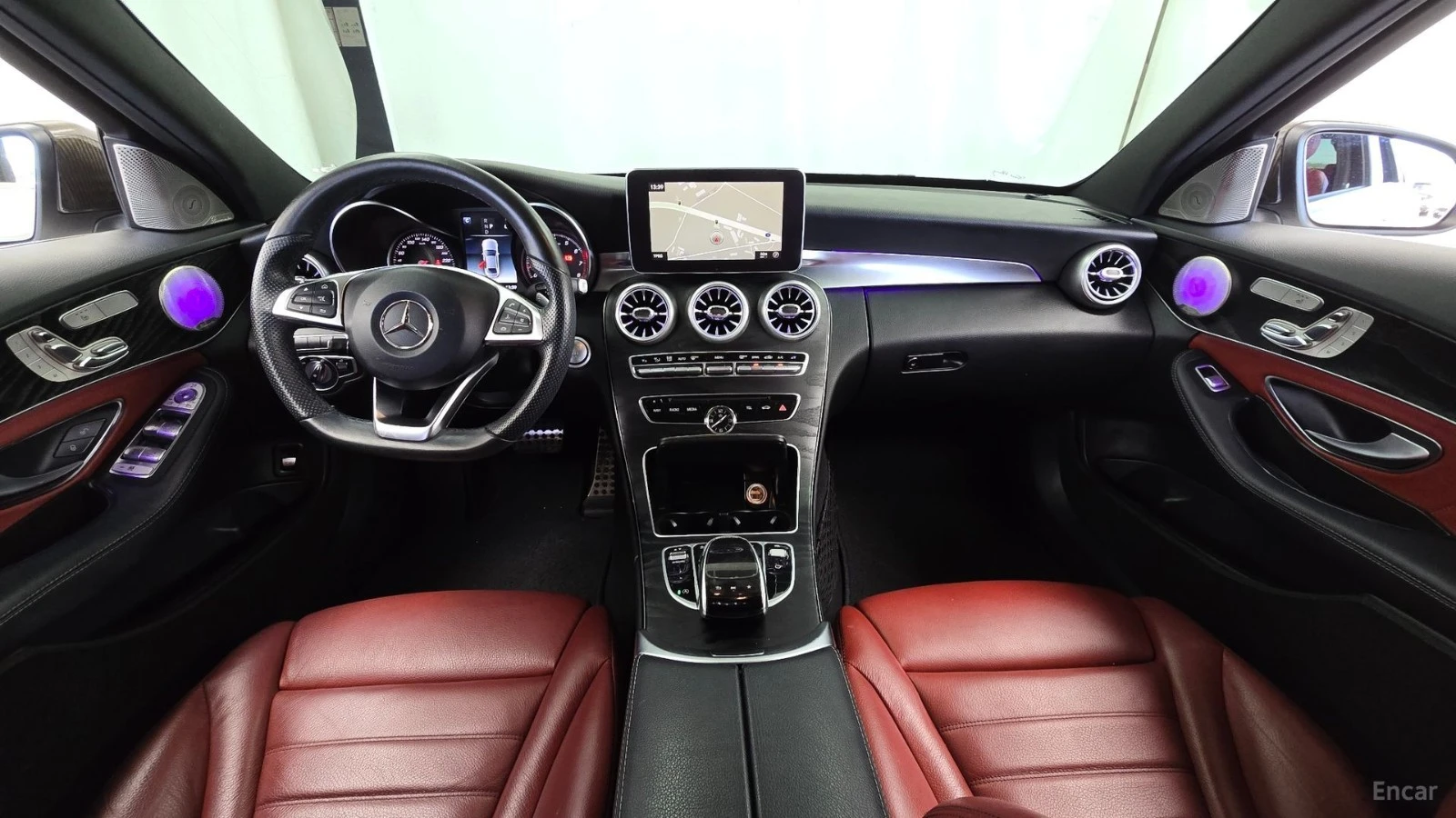 Mercedes-Benz C 200 4MATIC* BURMESTER* HEAD UP* DISTRO* LANE, снимка 5 - Автомобили и джипове - 55645737