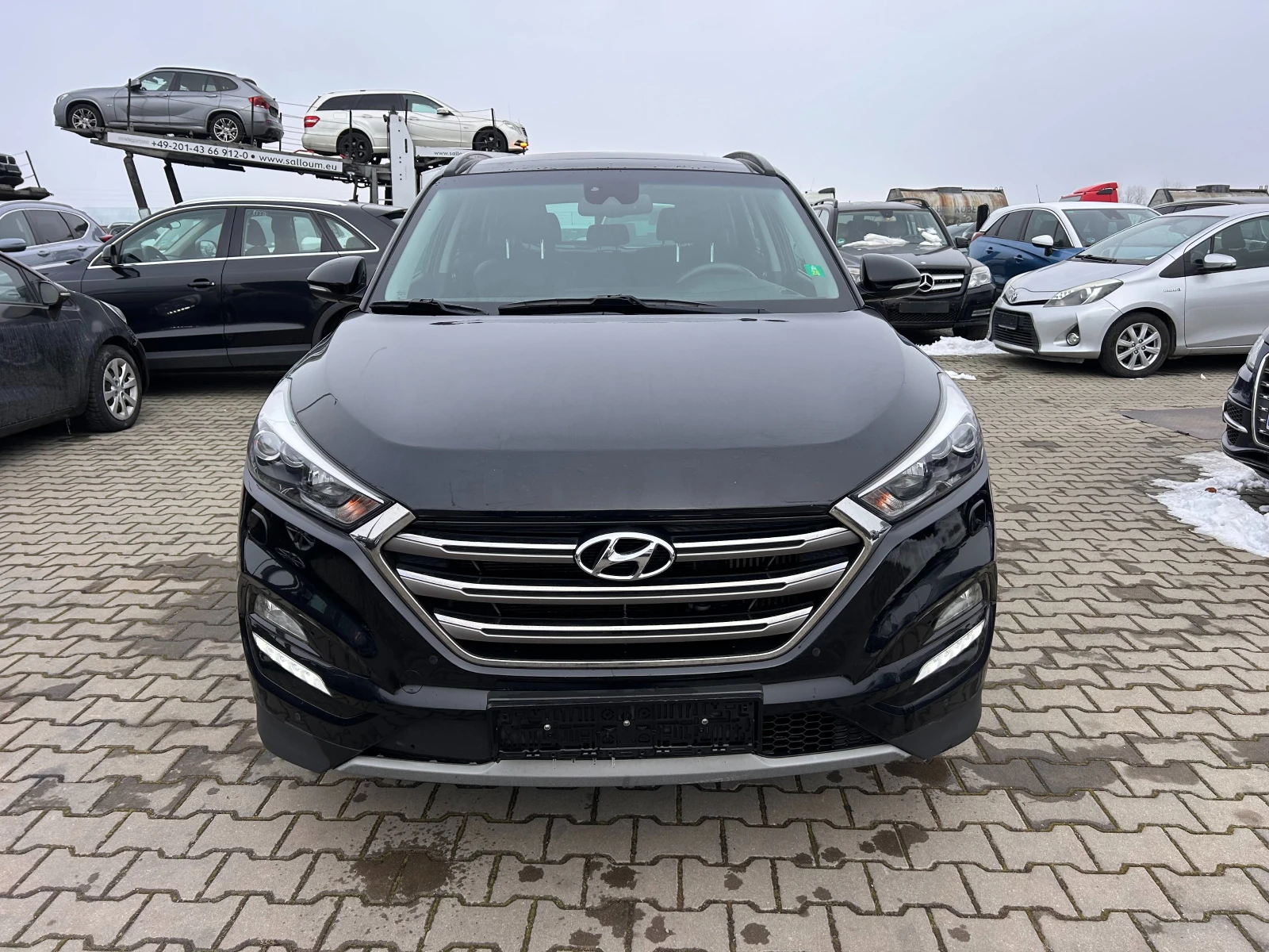 Hyundai Tucson 2.0CRDI 4WD AVTOMAT/NAVI/KOJA/PANORAMA EURO 6 - изображение 3