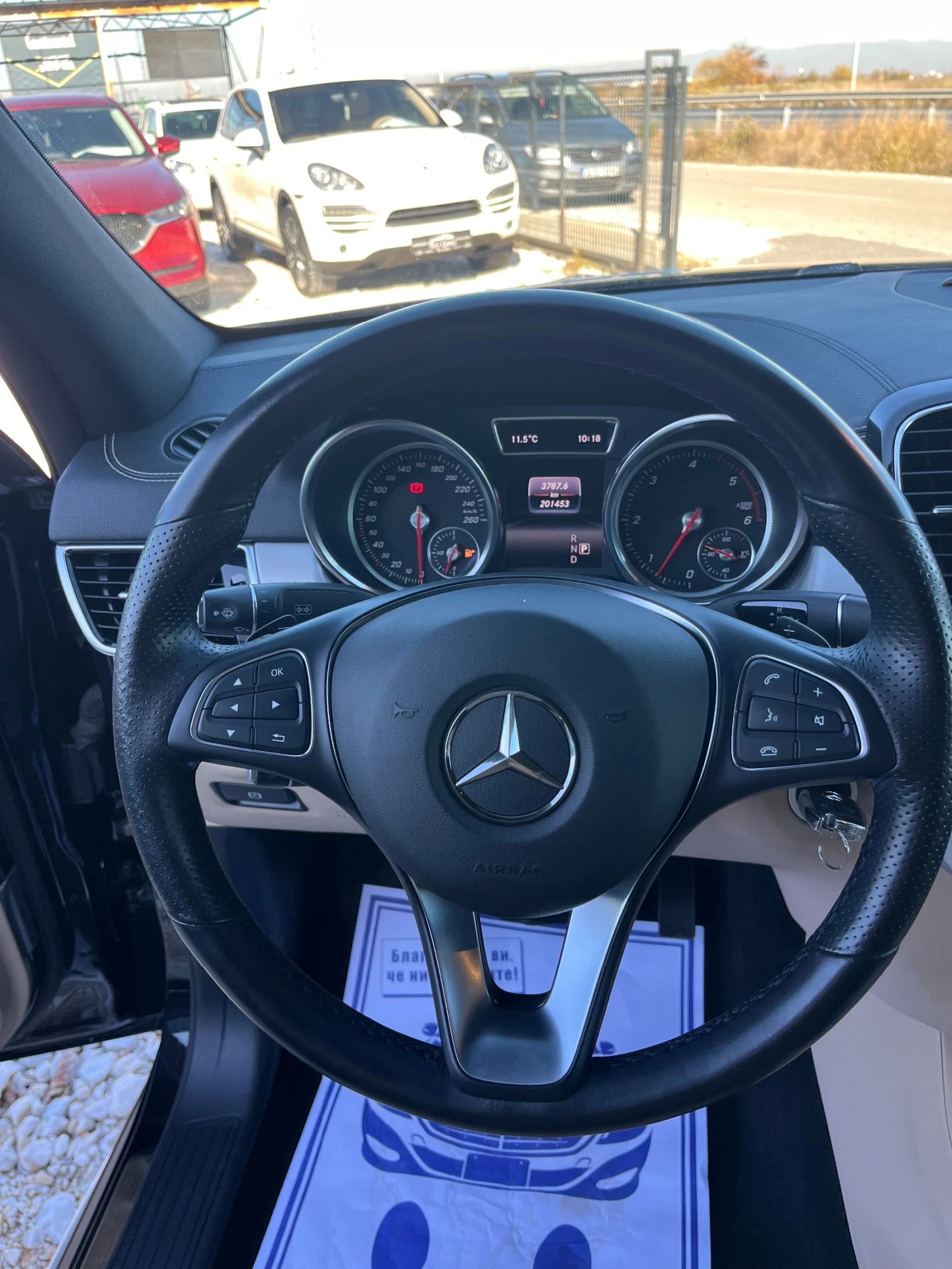 Mercedes-Benz GLE Coupe Четец на табели/Камера - изображение 9