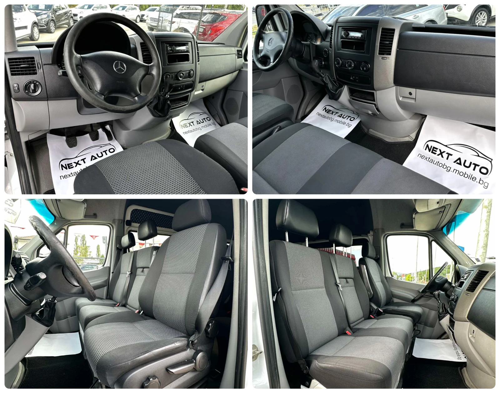 Mercedes-Benz Sprinter 319 3.0CDI 190HP 8+ 1 ТЕГЛИЧ EURO5, снимка 13 - Бусове и автобуси - 55929651