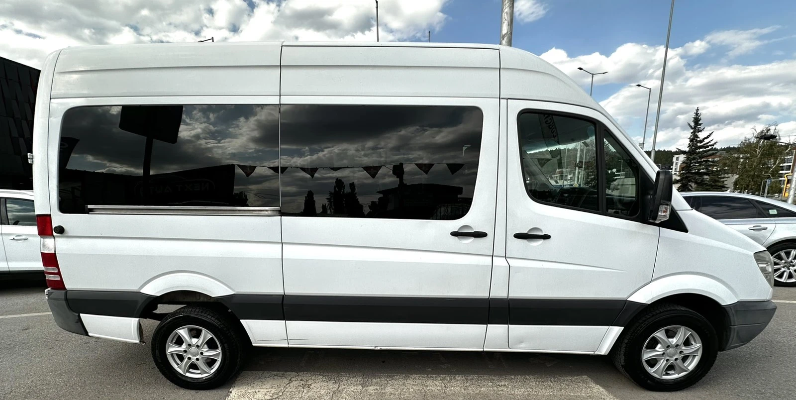 Mercedes-Benz Sprinter 319 3.0CDI 190HP 8+ 1 ТЕГЛИЧ EURO5, снимка 4 - Бусове и автобуси - 55929651