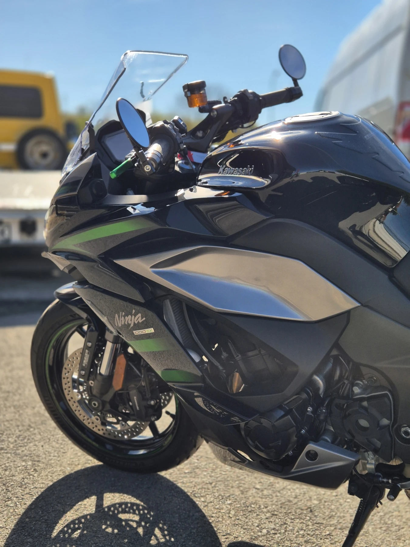 Kawasaki Ninja 1000SX 17000км!!! ШВЕЙЦАРИЯ, КАТО НОВ!!! - изображение 10