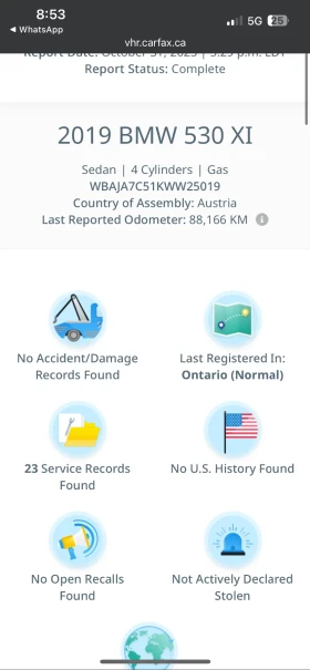 BMW 530 XDRIVE * * CARFAX * * АВТО КРЕДИТ * *  - 44999 лв. / 23007.62 € - 95642898 7