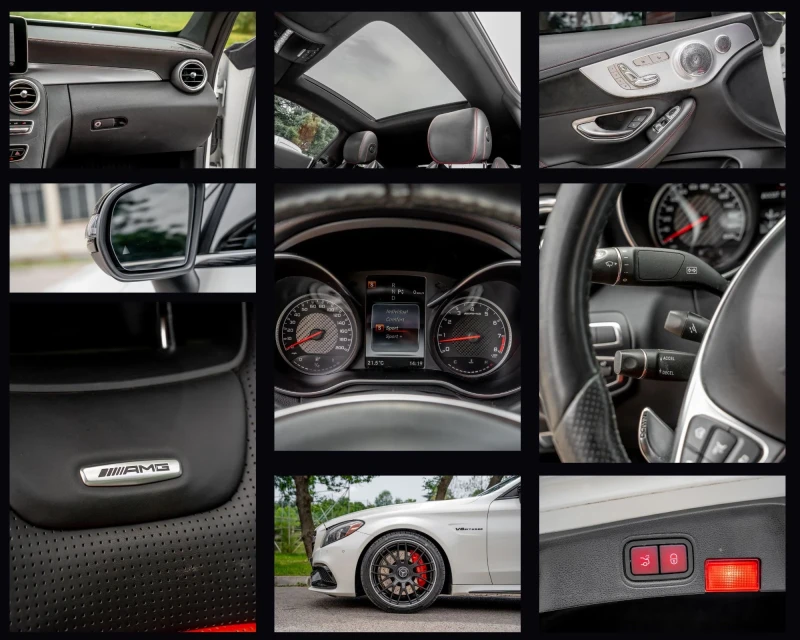 Mercedes-Benz C 63 AMG, снимка 15 - Автомобили и джипове - 52298464