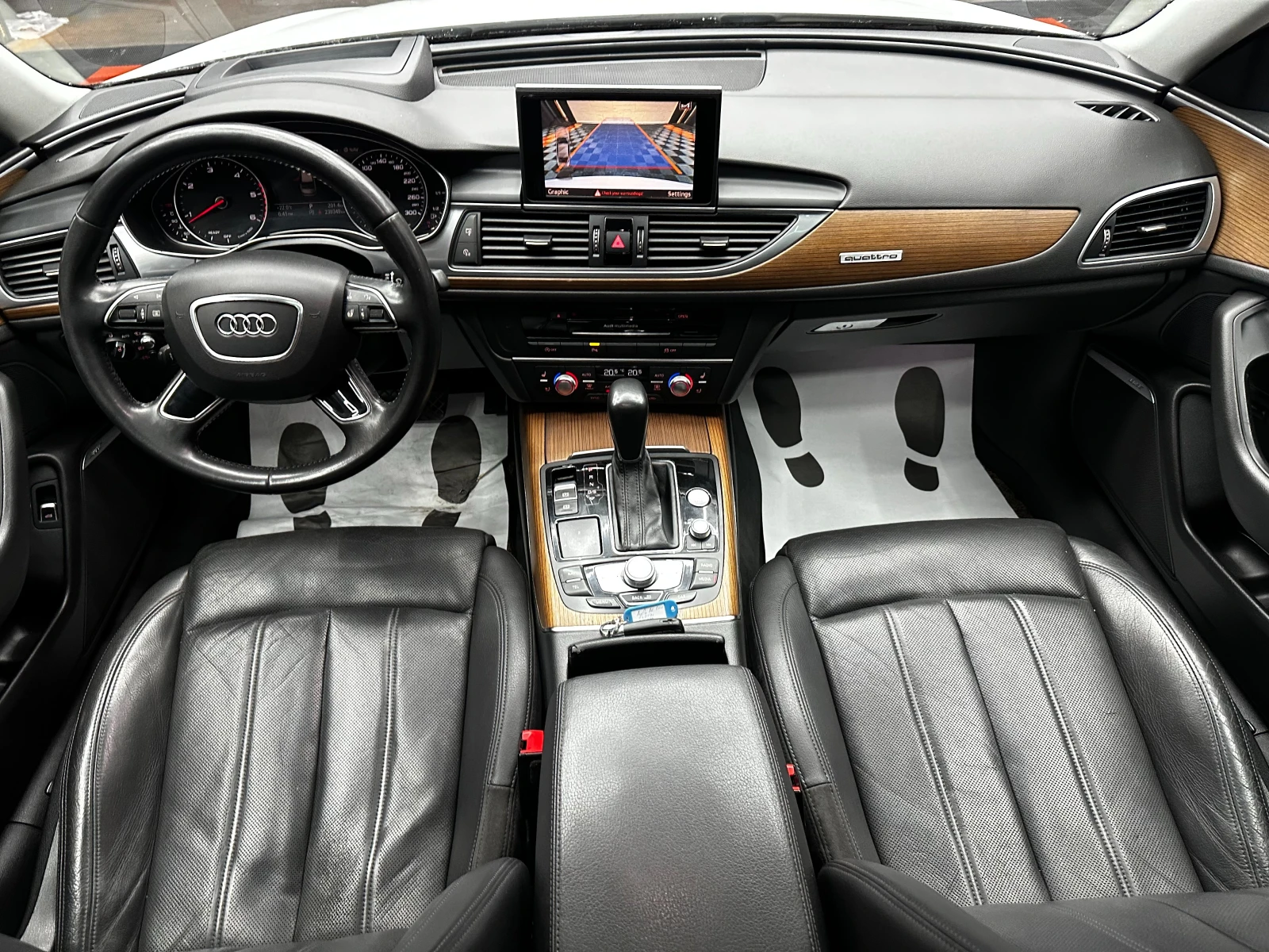 Audi A6 3.0TDI Quattro/ГАРАНЦИЯ 6 мес/Вентилация/4-клима/, снимка 8 - Автомобили и джипове - 56130559