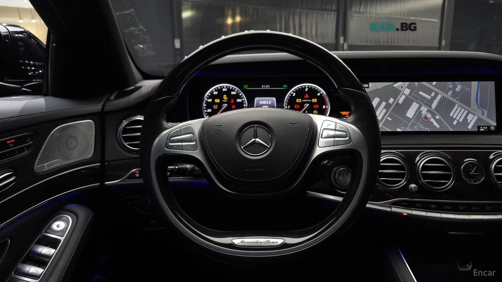 Mercedes-Benz S 350 D* ����* �������* ������* BURMASTER* PANO* 360 | Mobile.bg � ����������� 12