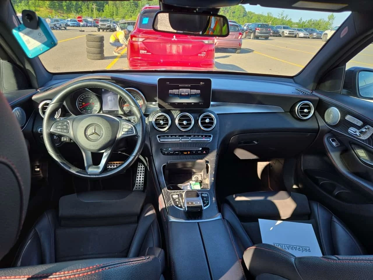 Mercedes-Benz GLC 43 AMG AMG 43/CARFAX/2 Ключа/Подгрев/Памет/ПАНОРАМА/+ ГУМ, снимка 10 - Автомобили и джипове - 55410009