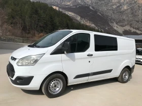 Ford Transit Custom 6 МЕСТЕН, МАКСИ БАЗА, снимка 1