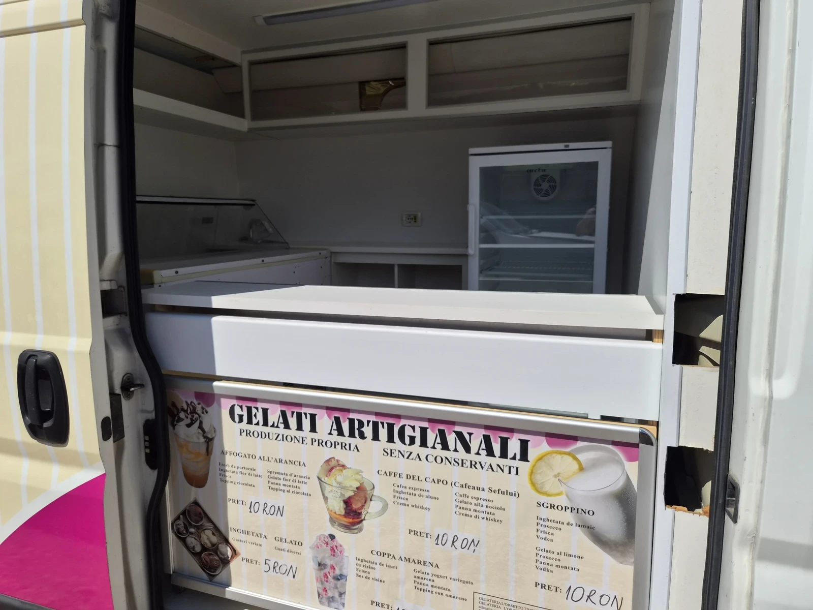 Fiat Ducato 2.3jtd/за продажба на сладолед, снимка 9 - Бусове и автобуси - 55477586