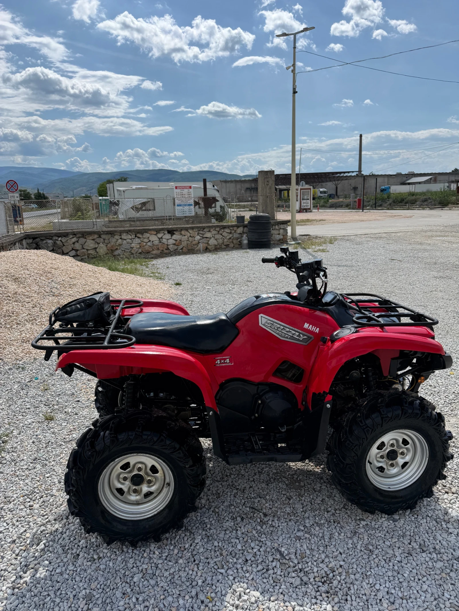 Yamaha Grizzly, снимка 5 - Мотоциклети и мототехника - 54675430