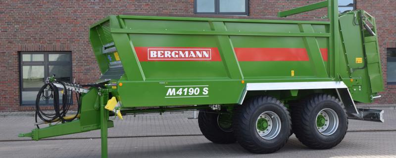 За трактор Други  Тороразхвърлящи ремаркета Bergmann серия М , снимка 3 - Ремаркета - 44843138