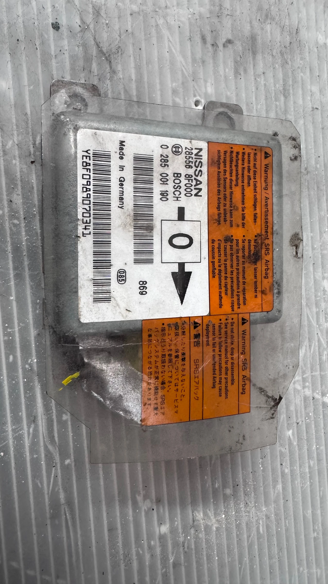 Airbag  /  /  a Nissan Terrano - 285568F000 / 0285001190 | Mobile.bg   1