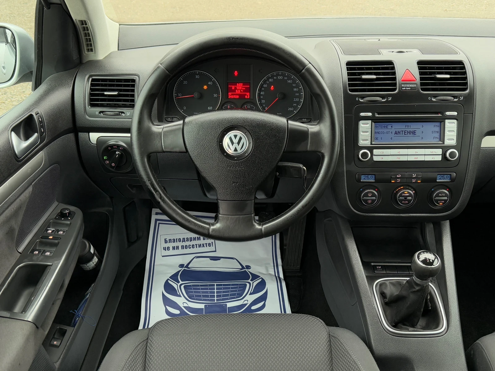 VW Golf 1.9TDi 105к.с * Климатроник*  - изображение 10