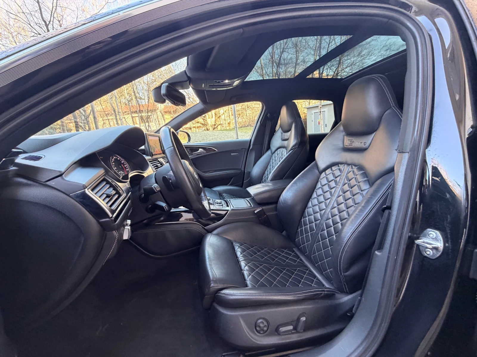 Audi A6 3.0BI-TDI / ПОДГРЕВ / КАМЕРА / HEAD-UP - изображение 10