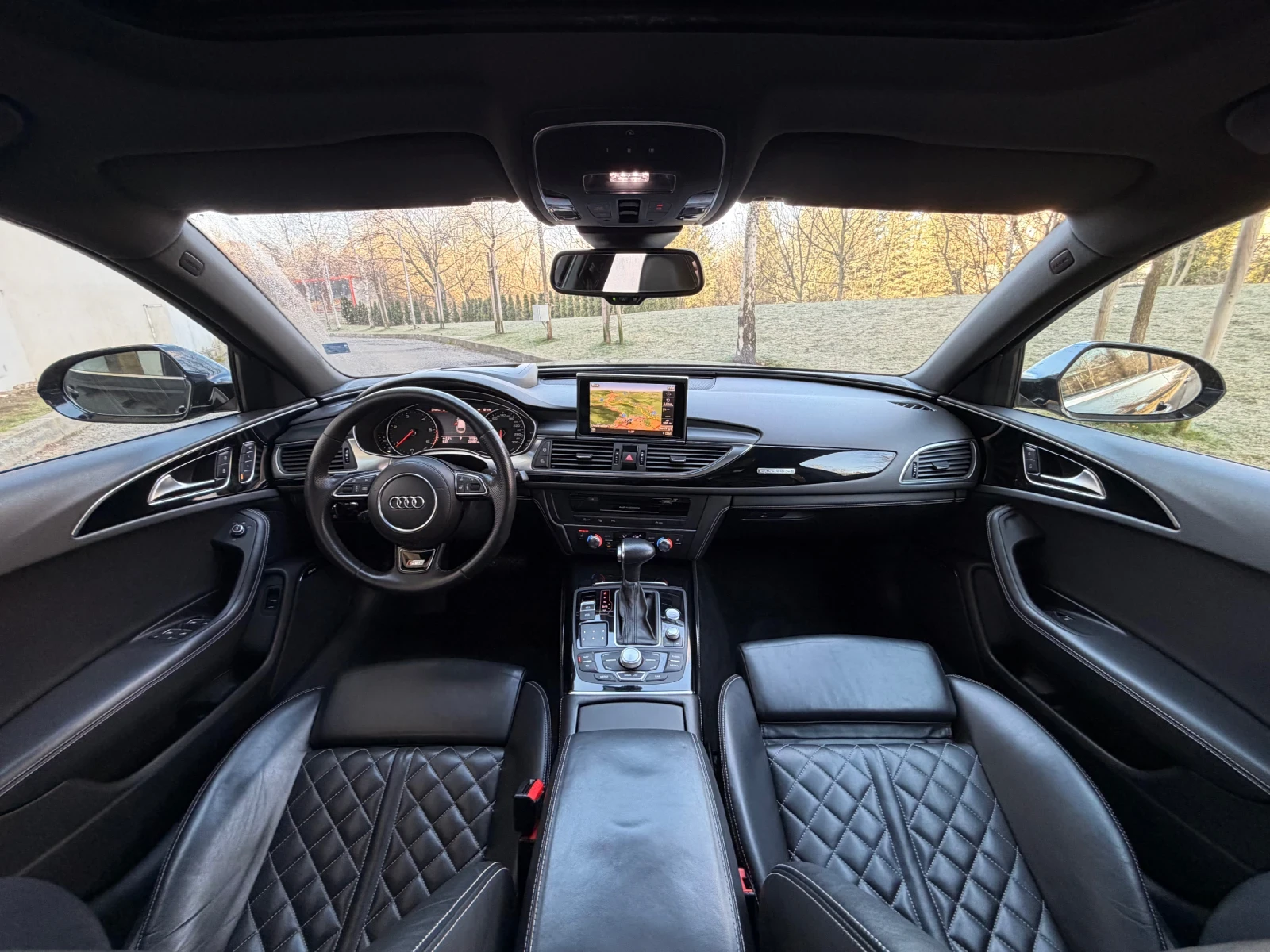 Audi A6 3.0BI-TDI / ������� / ������ / HEAD-UP | Mobile.bg � ����������� 12