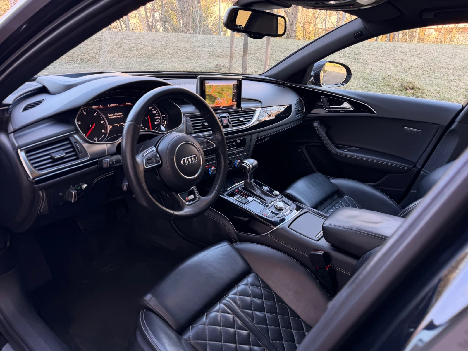 Audi A6 3.0BI-TDI / ПОДГРЕВ / КАМЕРА / HEAD-UP - изображение 9