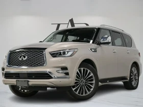 Infiniti QX80 AWD LUXE 360CAM BOSE PANO 7M ЕКРАНИ ОТЗАД БЕЗ ЩЕТИ, снимка 1