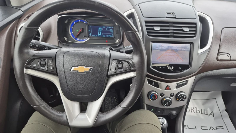 Chevrolet Trax 1.7CDTI 4X4 119хил.КОЖА КАМЕРА ЛИЗИНГ ВИДЕО , снимка 13 - Автомобили и джипове - 49471396