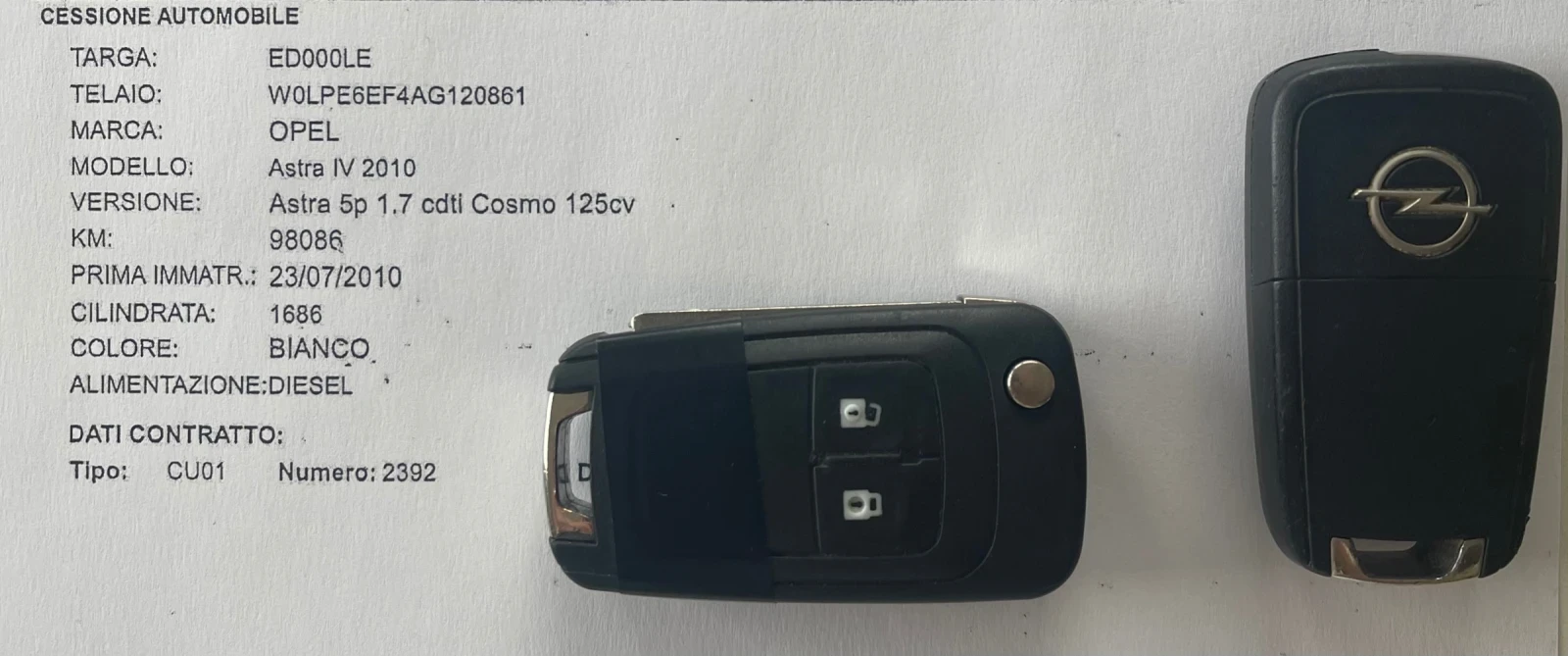 Opel Astra 1.7CDTi COSMO - изображение 2