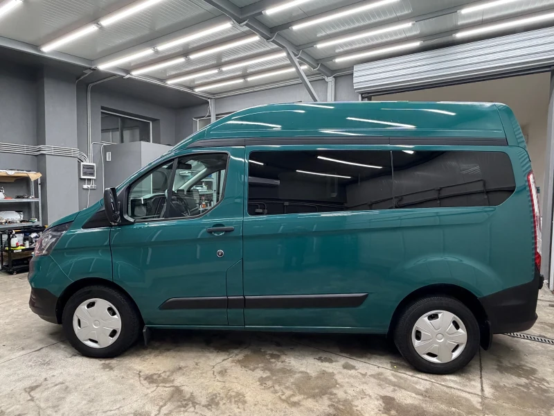 Ford Transit Custom Без аналог на 82000км пълен сервиз!9местен, снимка 3 - Бусове и автобуси - 52854589